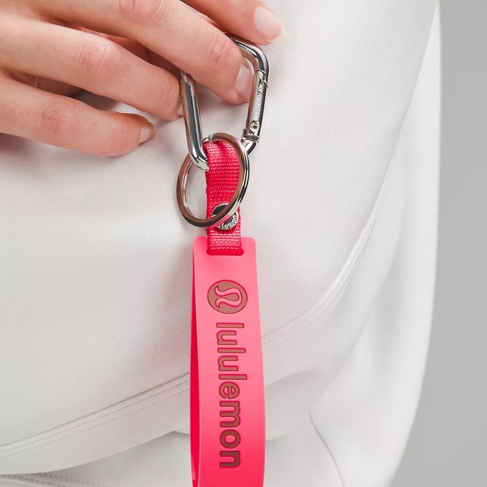 Lululemon Silicone Keychain - Picture 3 of 4